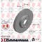 Zimmermann Brake Disc - Standard/Coated, 610371120 610371120 - alternate 1